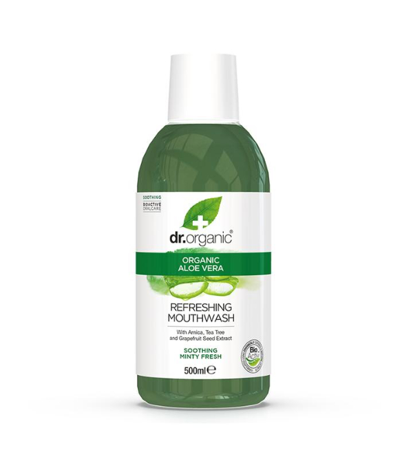 Dr Organic Aloe Vera Mouthwash 500ml